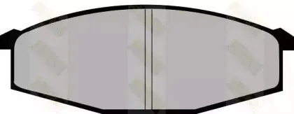 Комплект тормозных колодок, дисковый тормоз Brake ENGINEERING купить