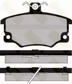 Комплект тормозных колодок, дисковый тормоз Brake ENGINEERING купить