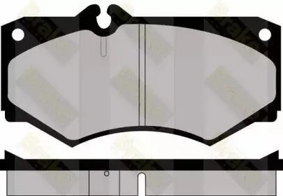 Комплект тормозных колодок, дисковый тормоз Brake ENGINEERING купить