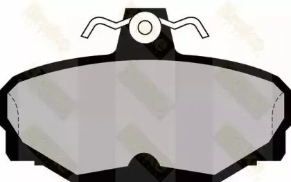 Комплект тормозных колодок, дисковый тормоз Brake ENGINEERING купить