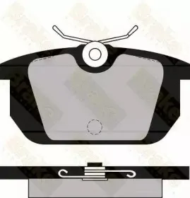 Комплект тормозных колодок, дисковый тормоз Brake ENGINEERING купить