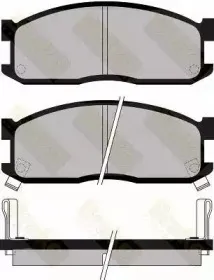 Комплект тормозных колодок, дисковый тормоз Brake ENGINEERING купить