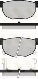 Комплект тормозных колодок, дисковый тормоз Brake ENGINEERING купить