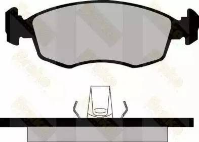 Комплект тормозных колодок, дисковый тормоз Brake ENGINEERING купить