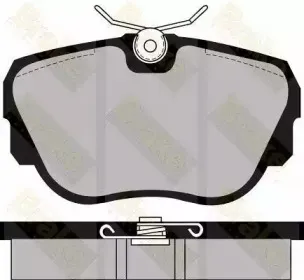 Комплект тормозных колодок, дисковый тормоз Brake ENGINEERING купить