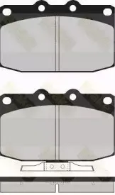 Комплект тормозных колодок, дисковый тормоз Brake ENGINEERING купить