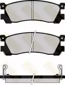 Комплект тормозных колодок, дисковый тормоз Brake ENGINEERING купить