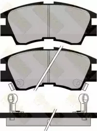 Комплект тормозных колодок, дисковый тормоз Brake ENGINEERING купить