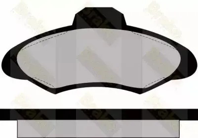 Комплект тормозных колодок, дисковый тормоз Brake ENGINEERING купить