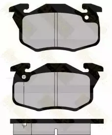 Комплект тормозных колодок, дисковый тормоз Brake ENGINEERING купить