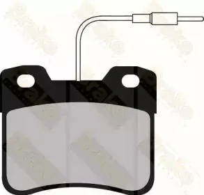 Комплект тормозных колодок, дисковый тормоз Brake ENGINEERING купить