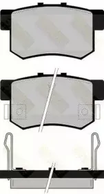 Комплект тормозных колодок, дисковый тормоз Brake ENGINEERING купить