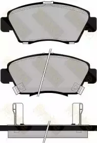 Комплект тормозных колодок, дисковый тормоз Brake ENGINEERING купить