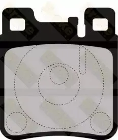 Комплект тормозных колодок, дисковый тормоз Brake ENGINEERING купить