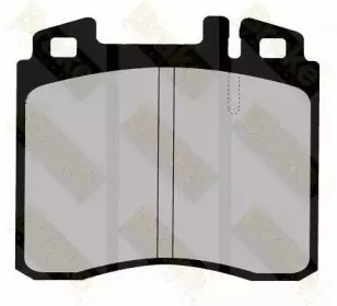 Комплект тормозных колодок, дисковый тормоз Brake ENGINEERING купить