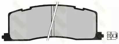 Комплект тормозных колодок, дисковый тормоз Brake ENGINEERING купить