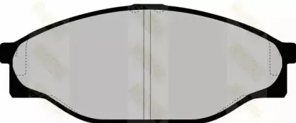 Комплект тормозных колодок, дисковый тормоз Brake ENGINEERING купить