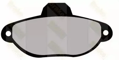 Комплект тормозных колодок, дисковый тормоз Brake ENGINEERING купить