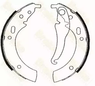 Комплект тормозных колодок Brake ENGINEERING купить
