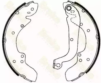 Комплект тормозных колодок Brake ENGINEERING купить