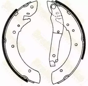 Комплект тормозных колодок Brake ENGINEERING купить