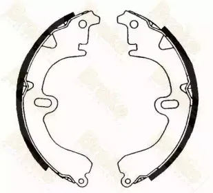 Комплект тормозных колодок Brake ENGINEERING купить