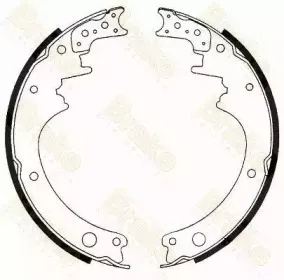 Комплект тормозных колодок Brake ENGINEERING купить