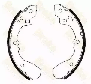 Комплект тормозных колодок Brake ENGINEERING купить