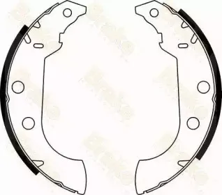 Комплект тормозных колодок Brake ENGINEERING купить