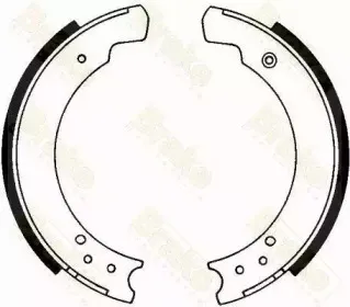 Комплект тормозных колодок Brake ENGINEERING купить