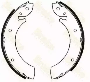 Комплект тормозных колодок Brake ENGINEERING купить