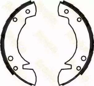 Комплект тормозных колодок Brake ENGINEERING купить