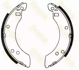 Комплект тормозных колодок Brake ENGINEERING купить