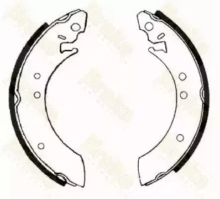 Комплект тормозных колодок Brake ENGINEERING купить