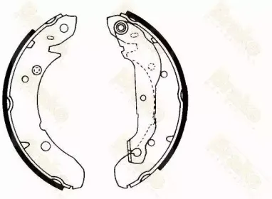 Комплект тормозных колодок Brake ENGINEERING купить