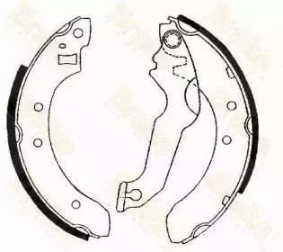 Комплект тормозных колодок Brake ENGINEERING купить