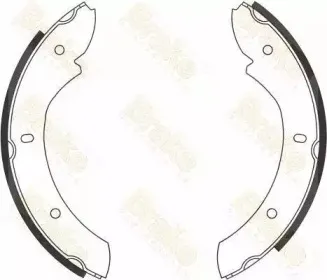 Комплект тормозных колодок, стояночная тормозная система Brake ENGINEERING купить