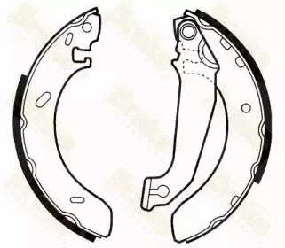 Комплект тормозных колодок Brake ENGINEERING купить