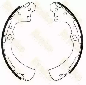 Комплект тормозных колодок Brake ENGINEERING купить