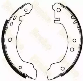 Комплект тормозных колодок Brake ENGINEERING купить