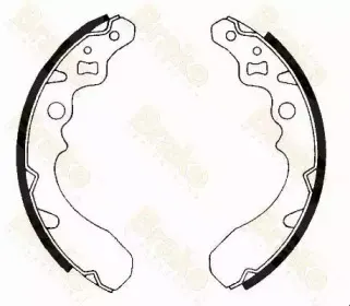 Комплект тормозных колодок Brake ENGINEERING купить