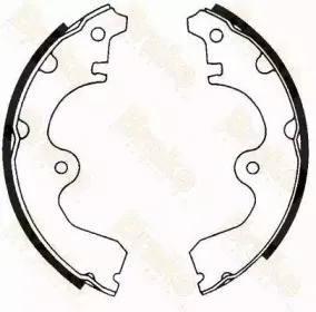 Комплект тормозных колодок Brake ENGINEERING купить