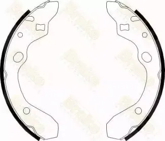 Комплект тормозных колодок Brake ENGINEERING купить