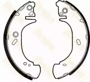 Комплект тормозных колодок Brake ENGINEERING купить