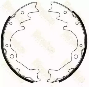 Комплект тормозных колодок Brake ENGINEERING купить