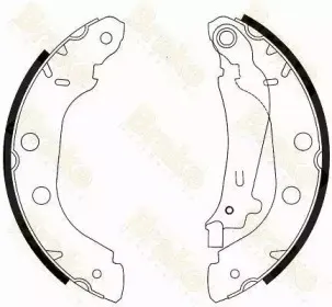 Комплект тормозных колодок Brake ENGINEERING купить