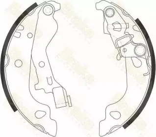 Комплект тормозных колодок Brake ENGINEERING купить