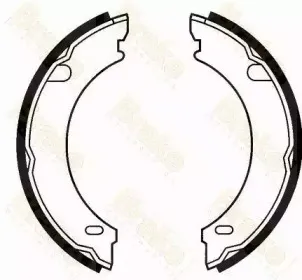 Комплект тормозных колодок, стояночная тормозная система Brake ENGINEERING купить