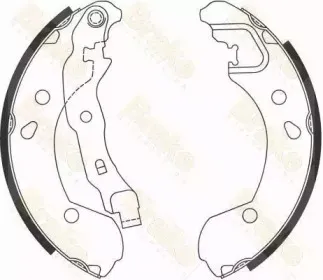 Комплект тормозных колодок Brake ENGINEERING купить