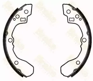 Комплект тормозных колодок Brake ENGINEERING купить